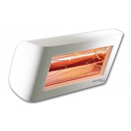Chauffage électrique radiant lampe infrarouge IRC HELIOSA 55 - 2000 WATTS IPX5 Blanc