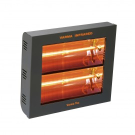 Chauffage électrique radiant lampe infrarouge IRC VARMA 400/2V - 4000 WATTS IPX5 Fer forgé