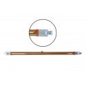 3 Ampoules Infrarouges Chauffantes R7s 1300W 254mm - Dimmable, Rouge, Pour Chauffage Terrasse Heatmaster U3 | 240V, 1300LM, 5000h Durée De Vie - 7