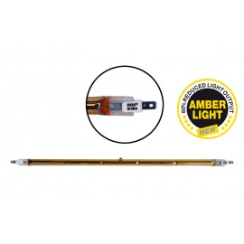 Ampoule Halogène Ampoule infrarouge IRC 1500W 357mm - IPX5 Amber light pour lampe chauffante infrarouge IRC