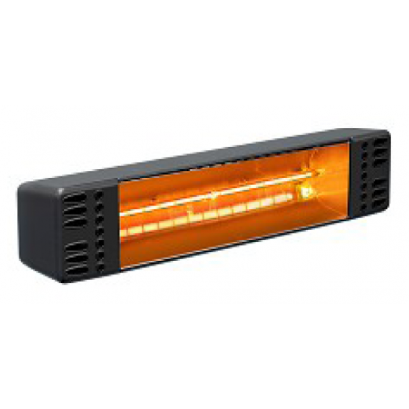 Radiateur infrarouge Burda TERM 2000 avec Bluetooth | Chauffage instantané, étanche et mobile